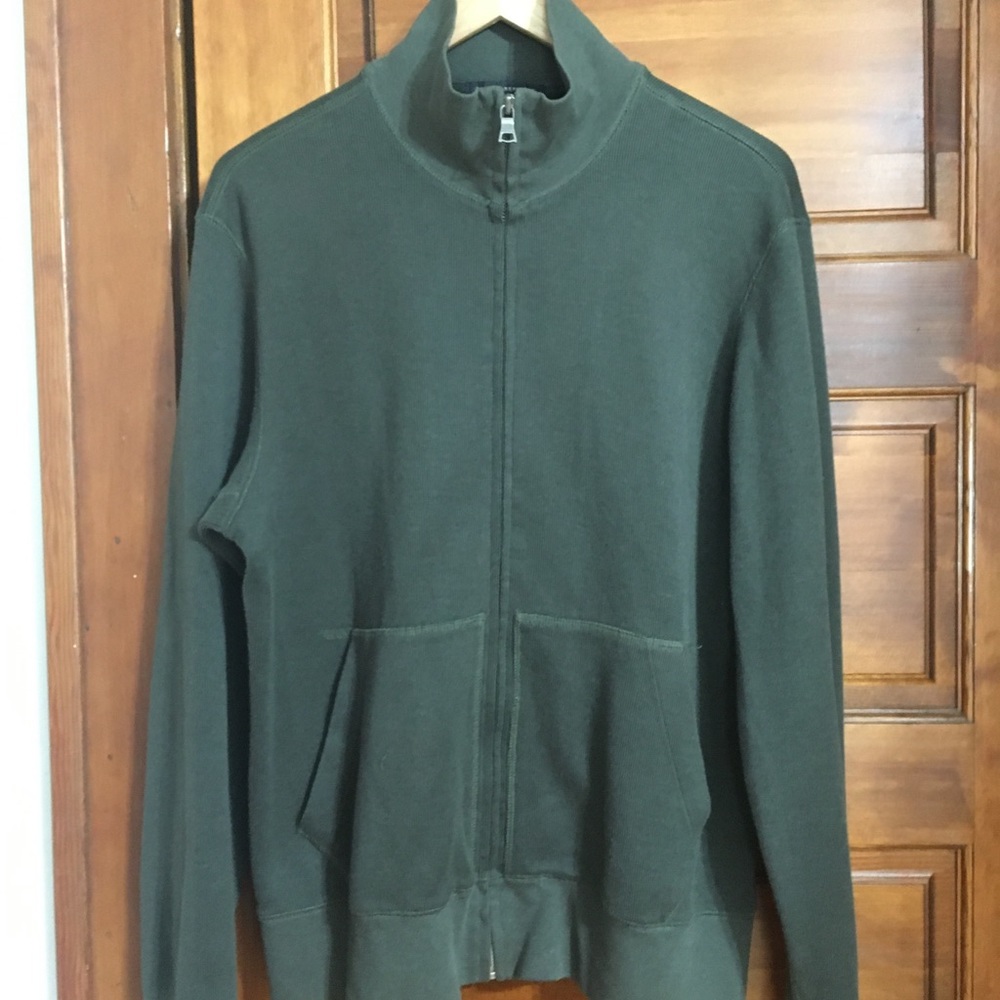 Banana Republic zip-up sweater